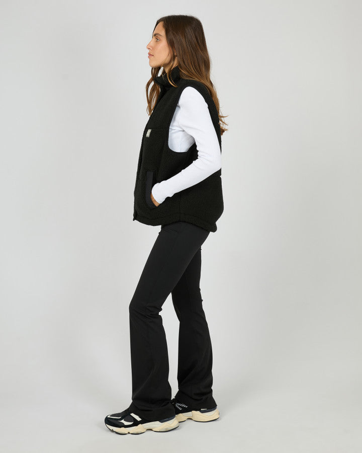 Cosy Club Teddy Vest Black