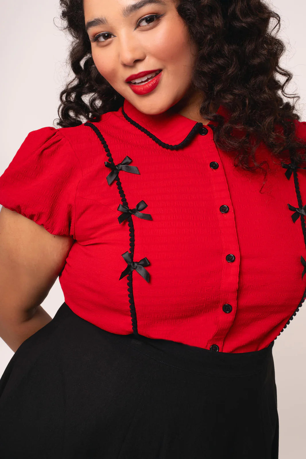 Casey Blouse Red