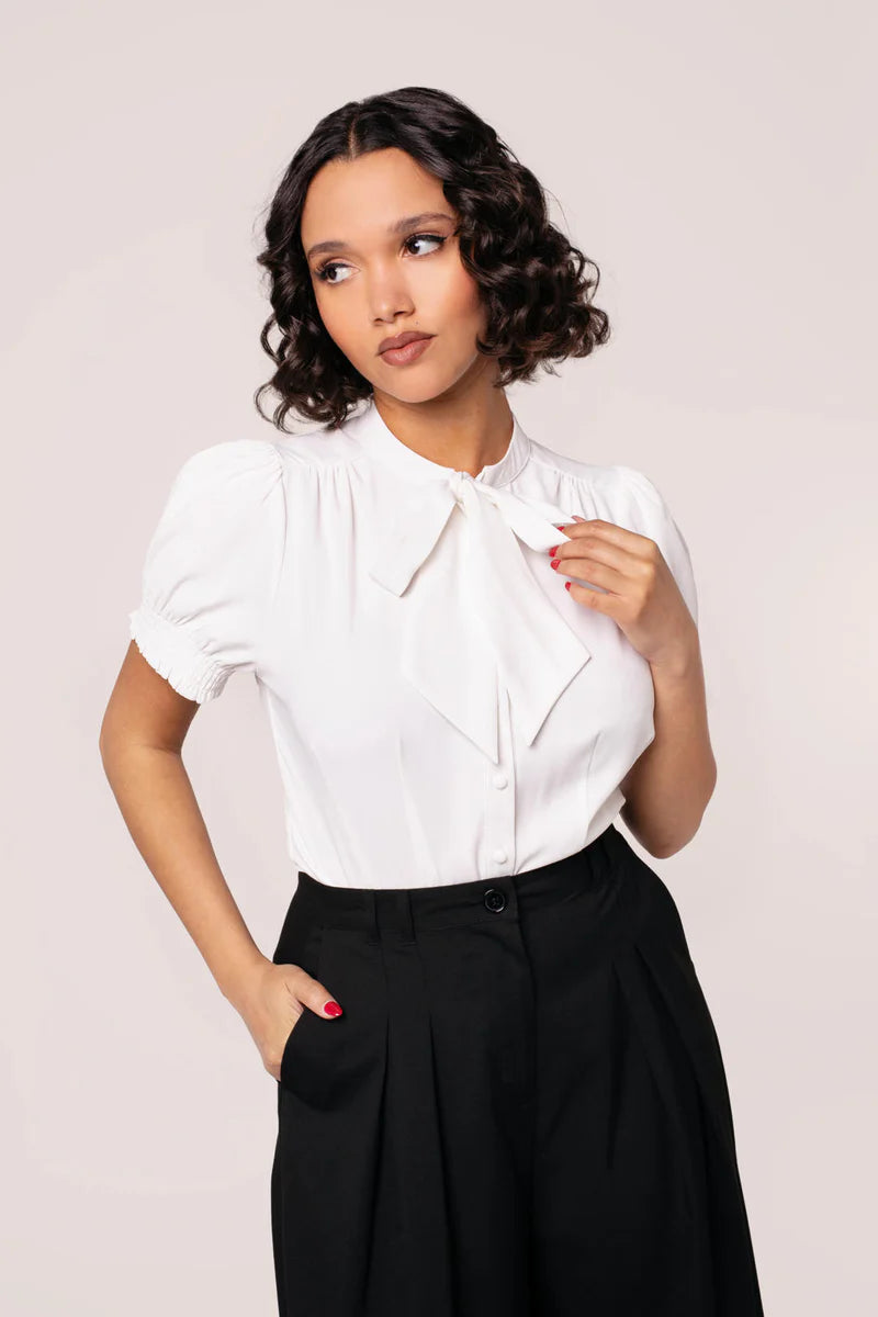 Turner Blouse Ivory