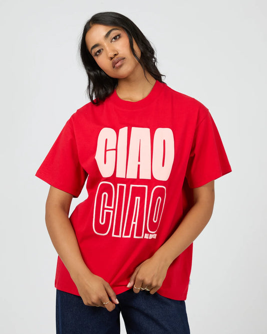 Ciao Tee Red