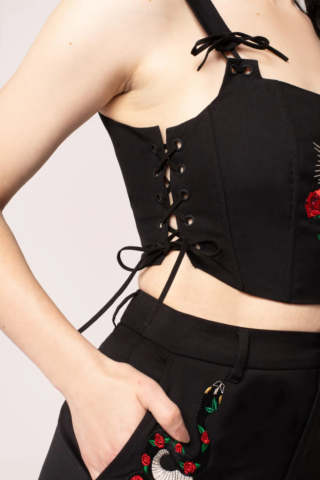 Hell Bunny Viva Maria Corset